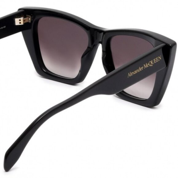 Alexander McQueen Cat Eye Sunglasses, rarer Purple Gradient Lenses AM0299S - Picture 5 of 5